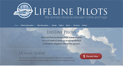 Desktop Screenshot of lifelinepilots.org