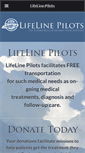 Mobile Screenshot of lifelinepilots.org